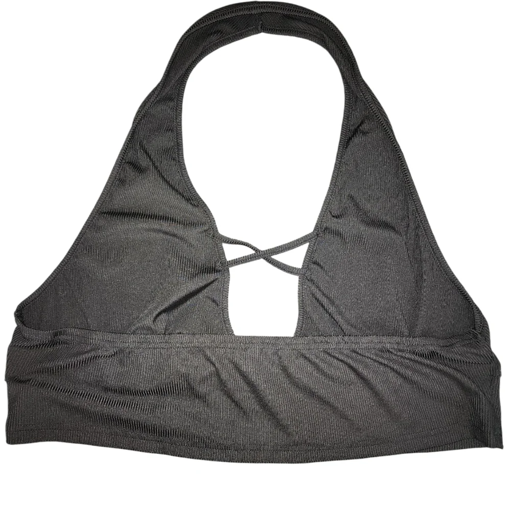 SHEIN Curve Elegant Black 2 Piece Summer Halter Top And Shorts Size 4XL - Picture 6 of 7